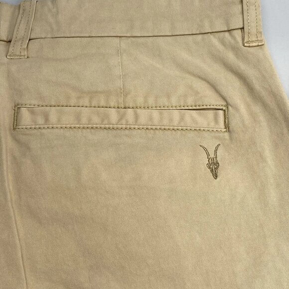 AllSaints Men’s Elm Slim Trouser – Stone Taupe Beige – Size 28 - Picture 5 of 9